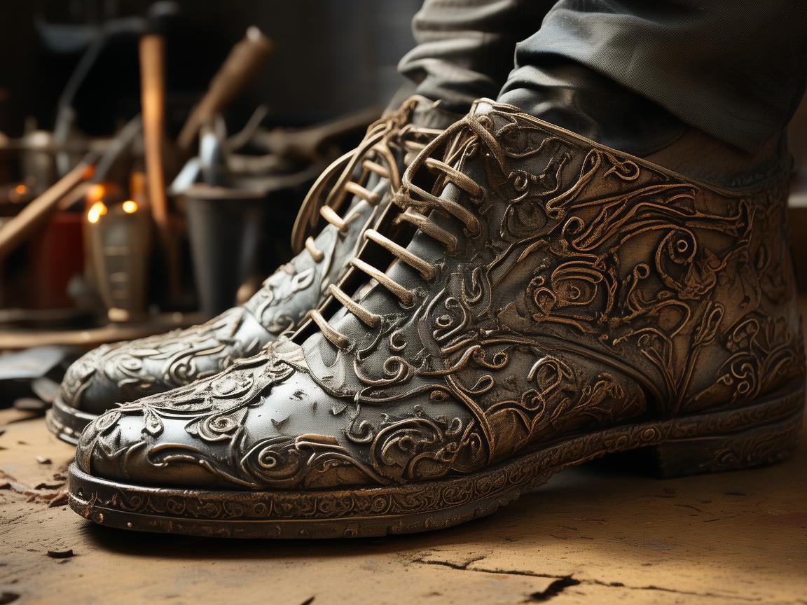 脚饰之韵，金属艺术家的生活印记