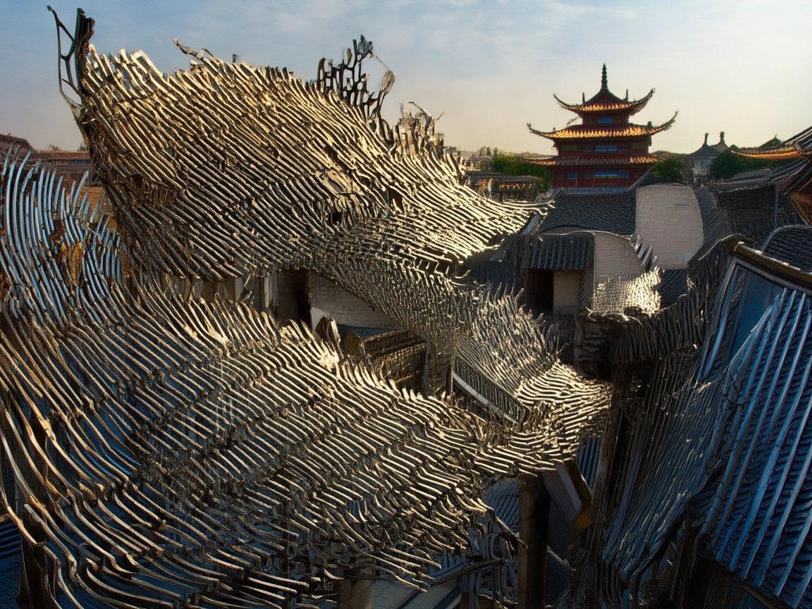 淮安，金属艺术下的城市印记