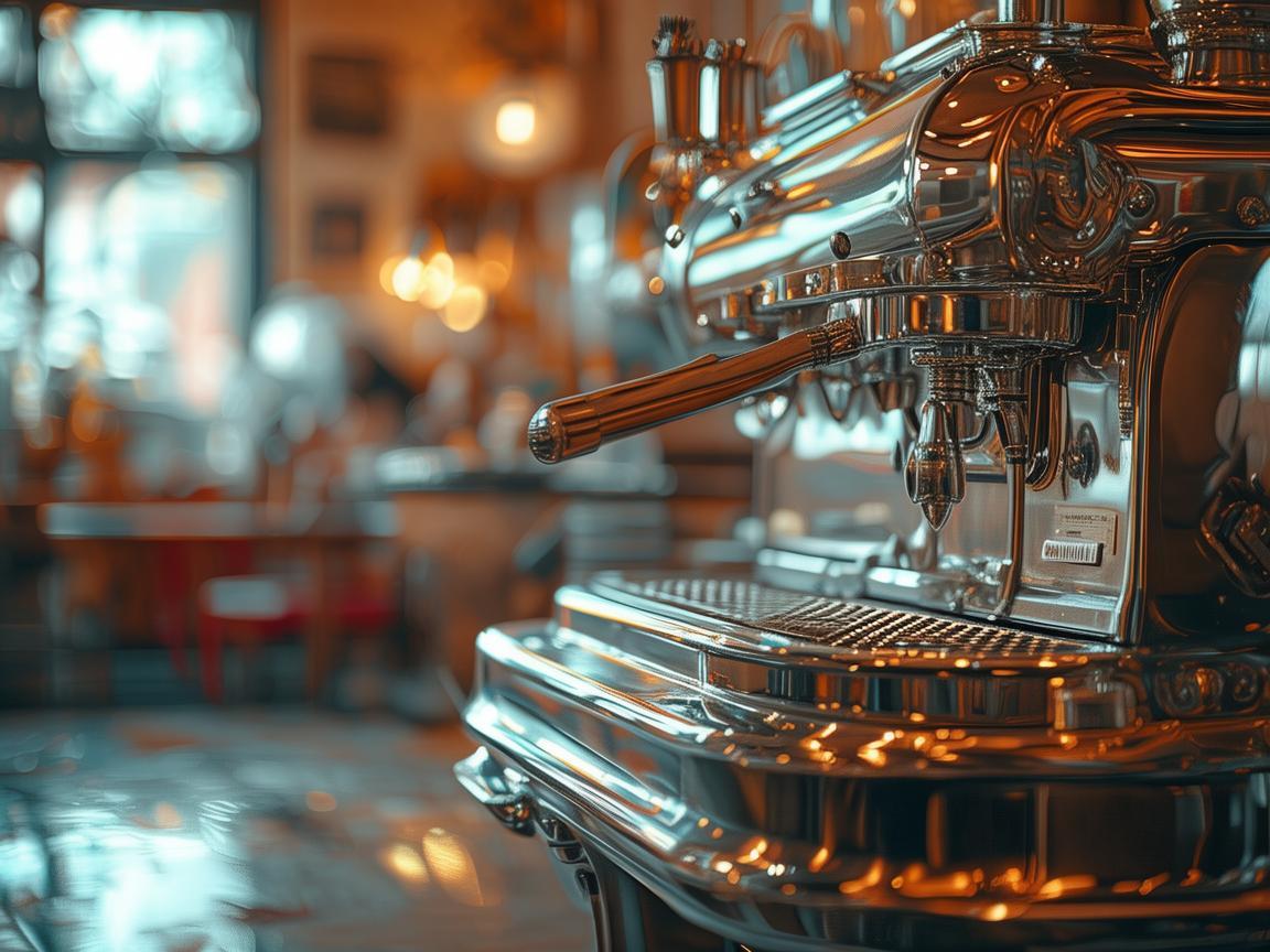 金属之韵，咖啡机旁的创作时光